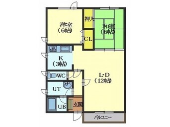 間取図 大國マンション