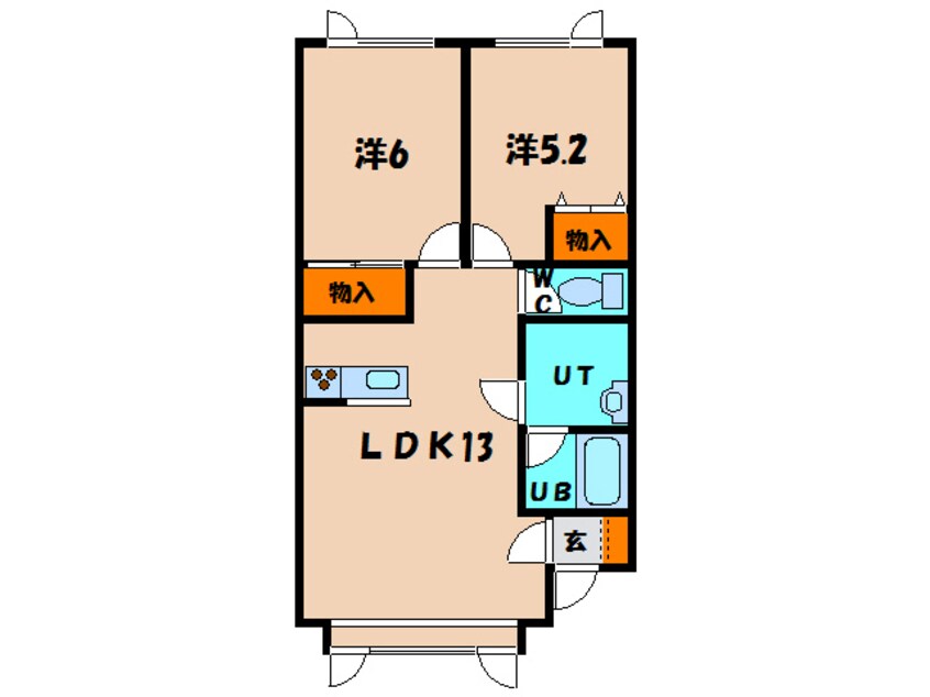 間取図 ＫＴアパートメント