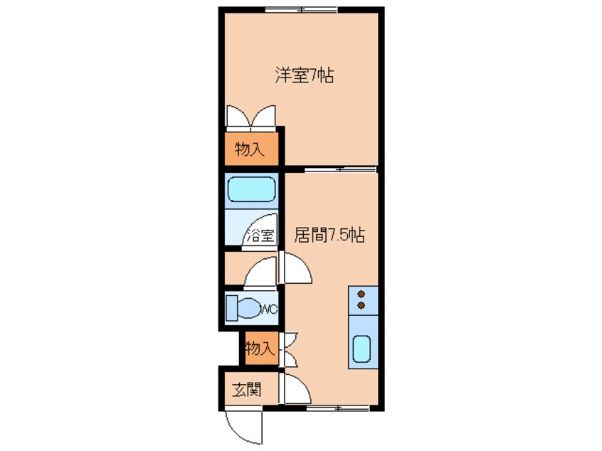 間取図 幸ハイツ