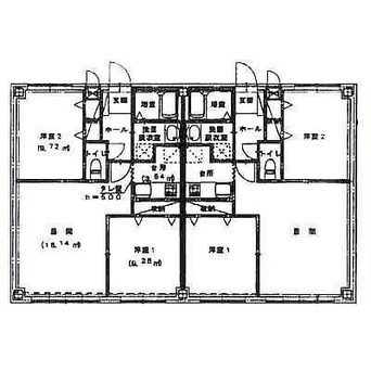 間取図 ピュアパレス海岸町