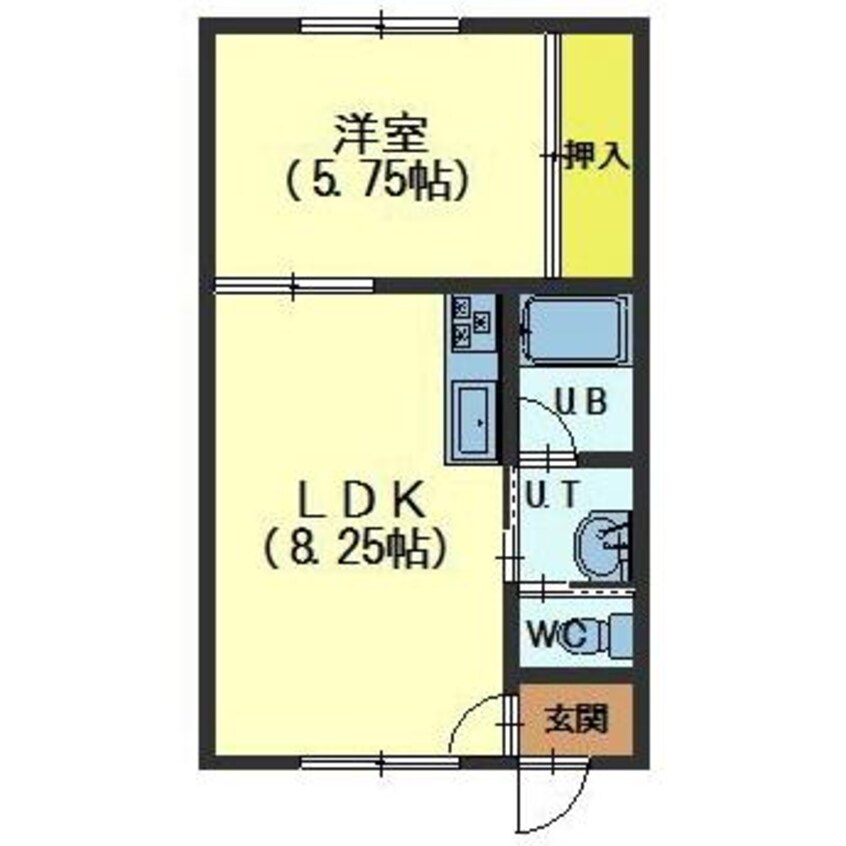 間取図 ピュアパレス昭和