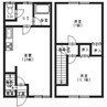 道南いさりび鉄道線/東久根別駅 徒歩9分 1階 築33年 2LDKの間取り