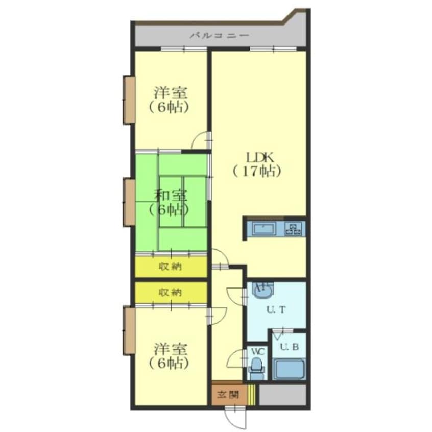 間取図 ミリオンパレス駒場