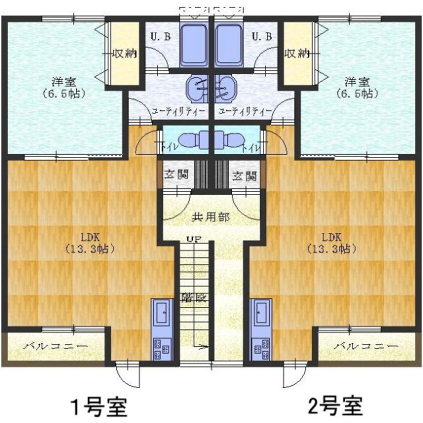 間取図 メゾンＴＥＮＭＡⅡ