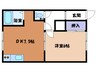 ハイツＪ 1DKの間取り