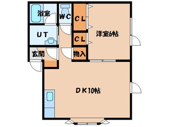 間取図 サンルーカス共栄Ⅱ