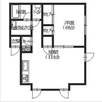 間取図 サンルーカス共栄Ⅱ