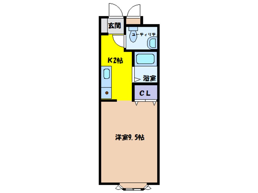 間取図 ペイサージュ港町