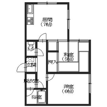 間取図 ハイブローム富岡