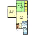 ハイブローム富岡の間取図
