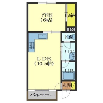 間取図 チェリーパーク五稜郭