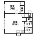 サンルーカス共栄Ⅰの間取図