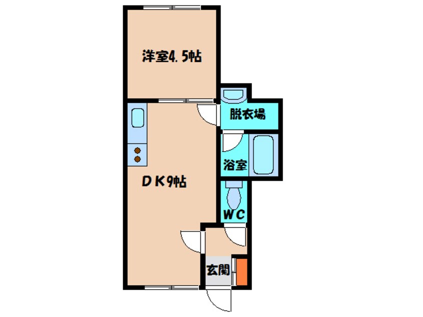 間取図 ハイパディミハラ