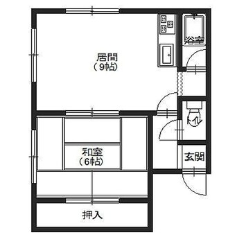 間取図 ハイブローム八幡