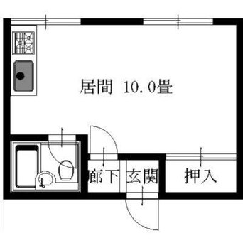 間取図 メゾンドフラッシュ富岡