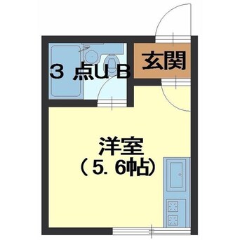 間取図 メゾンドフラッシュ富岡