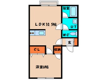 間取図 コートヴィレッジ2