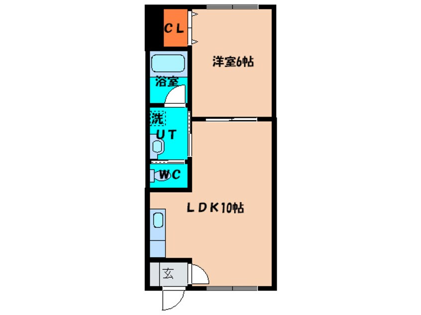 間取図 ピュアパレス北昭和