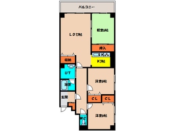 間取図 ブルーミィ五稜郭