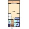 シティコート杉並 1Rの間取り