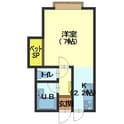ルシール陣川の間取図