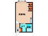 コーポピッコロ 1Rの間取り