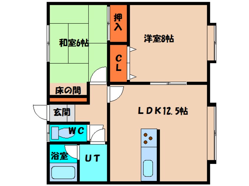 間取図 ピュア花園