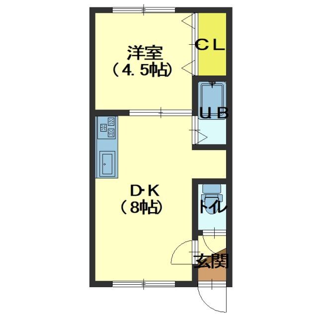 間取り図 レジデンス深堀