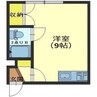 コンフレール青柳 1Rの間取り