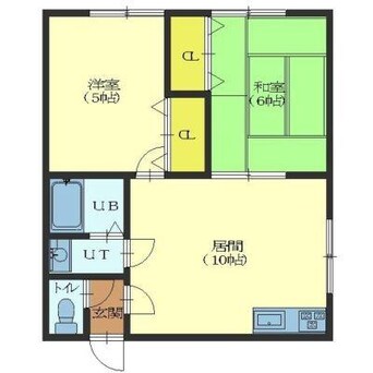 間取図 グランベリー七重浜