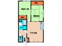 コーポなかた　ＮＯ１の間取図