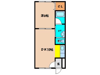 間取図 ピュアパレス美原