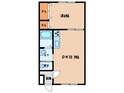 ジャスティ五稜郭1番館の間取図