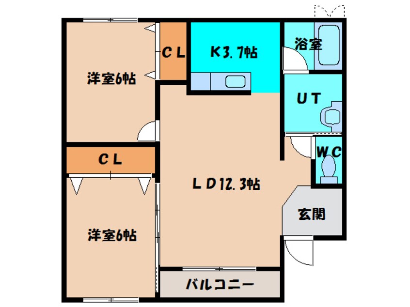 間取図 MZ RIO