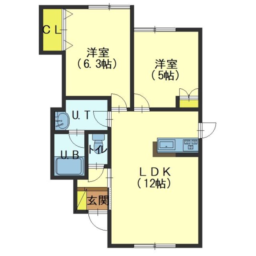 間取図 サンクレスト