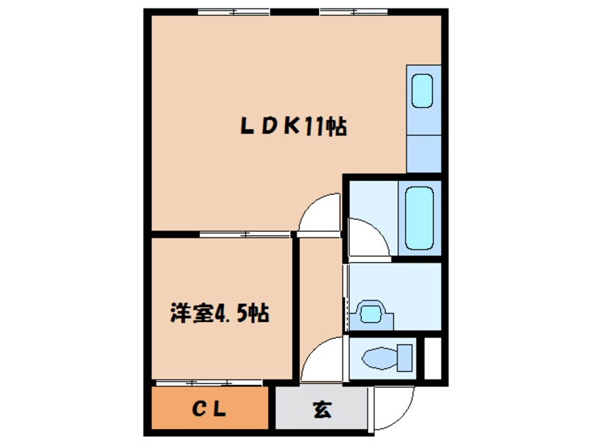 間取図 リヴェール杉並