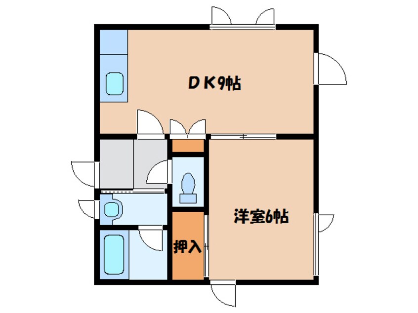 間取図 ローズヒルⅢ