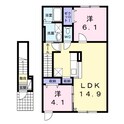メゾンＫＴ１１号館の間取図
