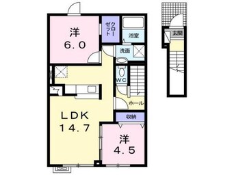 間取図 ルミエール桔梗壱番館