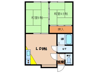 間取図 ロピアナカムラ