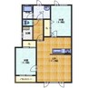 ルミエール 2LDKの間取り