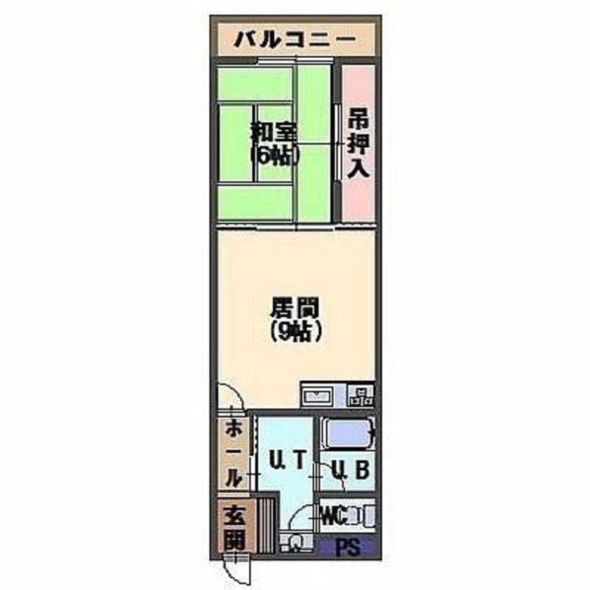 間取図 センターインロードビル