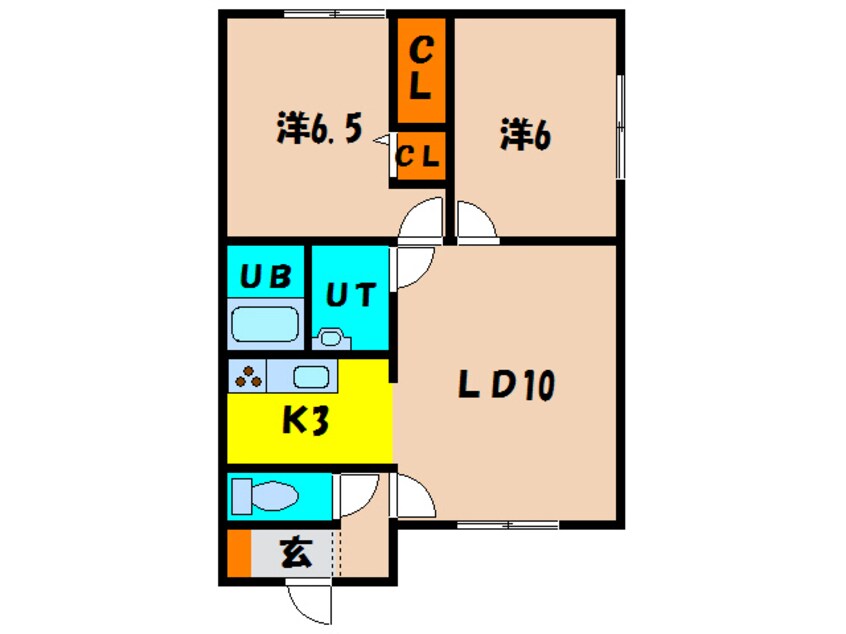 間取図 メゾン・ソラ