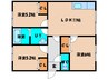 スドウハウス５ 3LDKの間取り