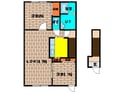 ジュネス高丘の間取図