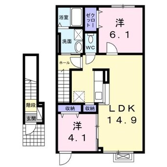 間取図 エス・キャメロン