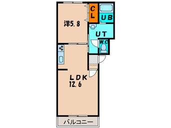 間取図 ヴァンクレールⅡ