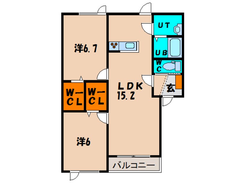 間取図 アプシノン2