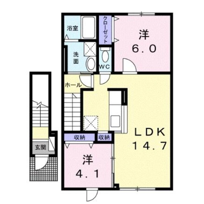 間取図 カルミア