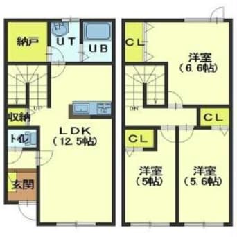 間取図 パオス日吉Ⅱ